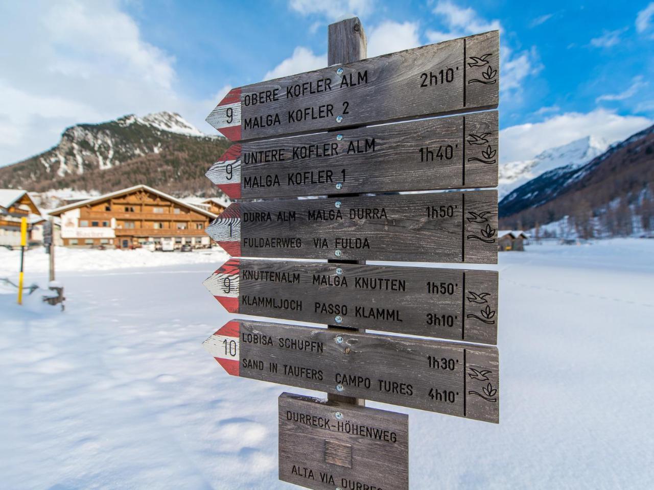 Hotel Bacher Riva di Tures Bagian luar foto